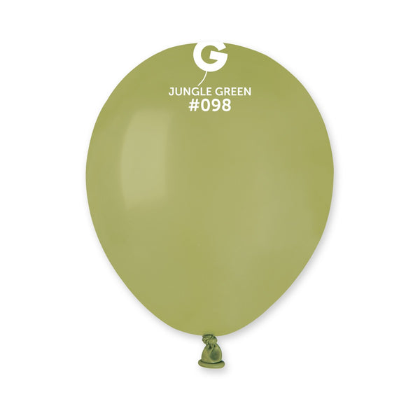 Gemar 5" Jungle Green #098 A50 50pcs Round Balloon — Italian store beauty original 1200px