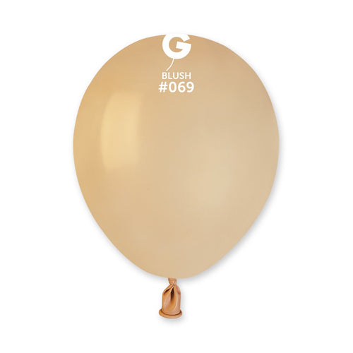 Gemar 5" Blush #069 A50 50pcs Round Balloon — Italian store beauty original 1200px