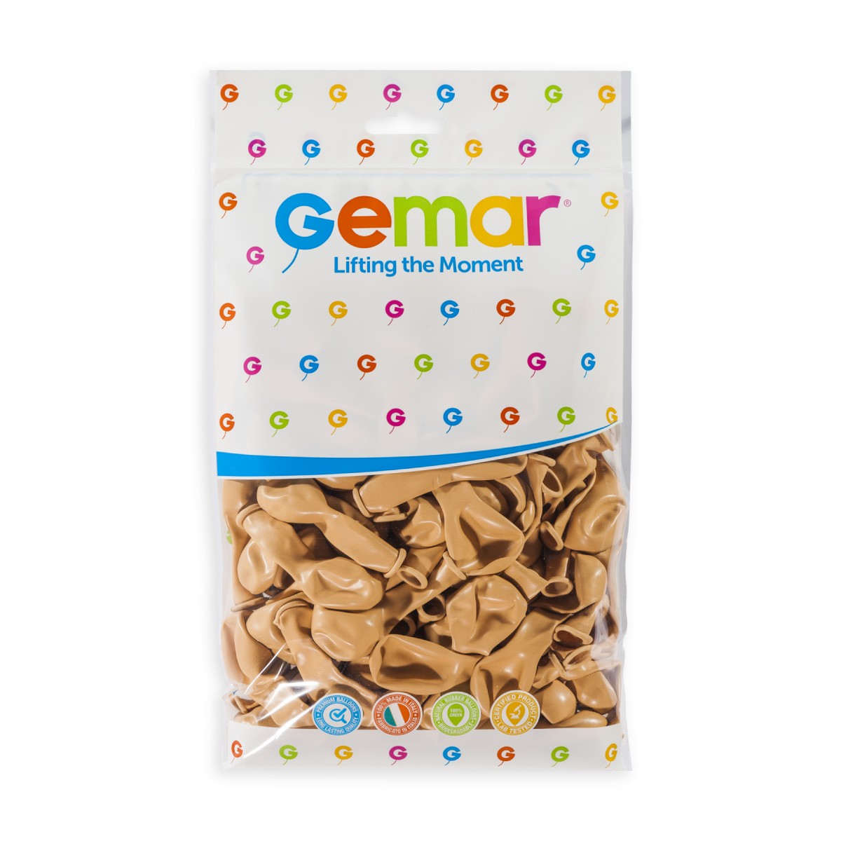 Gemar 5" Blush #069 A50 50pcs Round Balloon — Italian store pack original 1200px