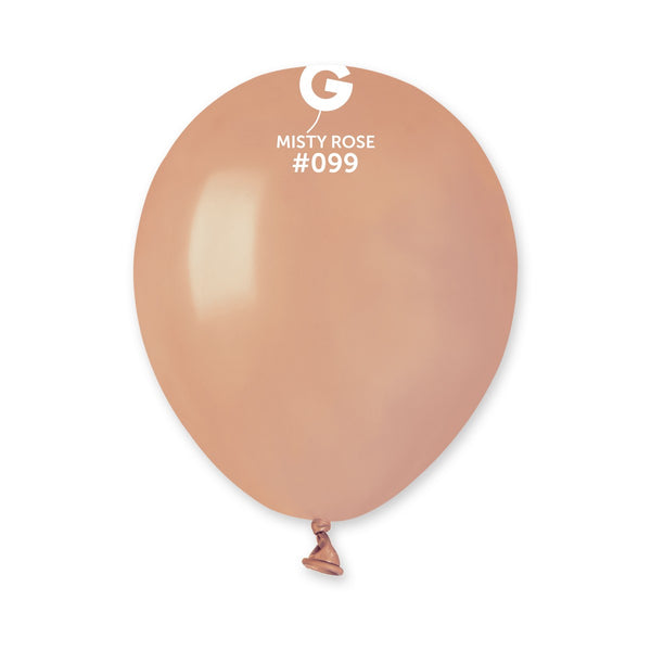 Gemar 5" Misty Rose #099 A50 50pcs Round Balloon — Italian store beauty original 1200px