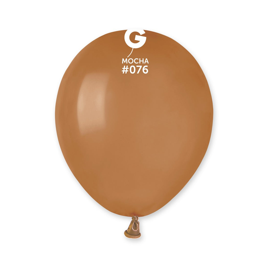 Gemar 5" Mocha #076 A50 50pcs Round Balloon — Italian store beauty original 1200px