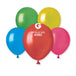 Gemar 5" Metallic Assorted #082 AM50 50pcs Round Balloon — Italian store beauty original 1200px