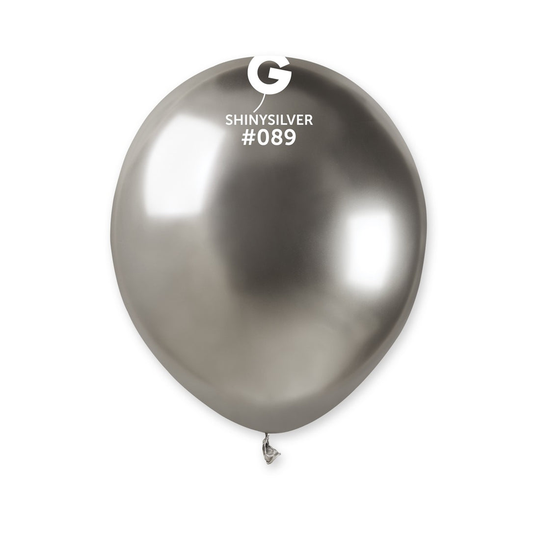 Gemar 5" Shiny Silver #089 AB50 50pcs Round Balloon — Italian store beauty original 1200px