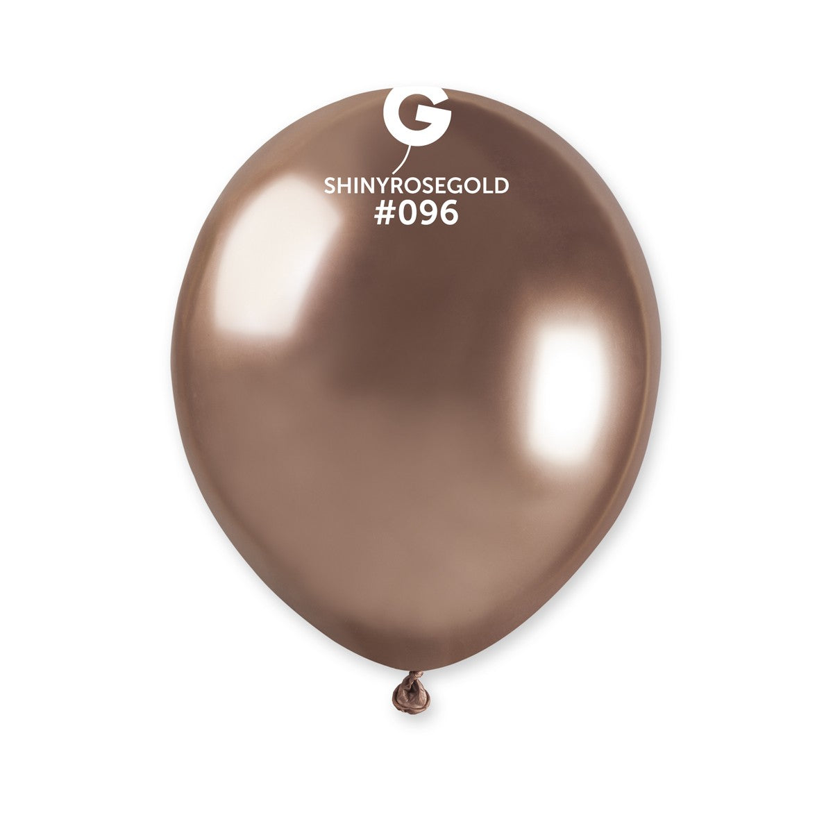 Gemar 5" Shiny Rose Gold #096 AB50 50pcs Round Balloon — Italian store beauty original 1200px