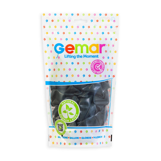 Gemar 13" Emerald Green #104 G120 50pcs Round Balloon — Italian store pack original 1200px