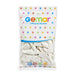Gemar 13" White #001 G120 50pcs Round Balloon — Italian store pack original 1200px