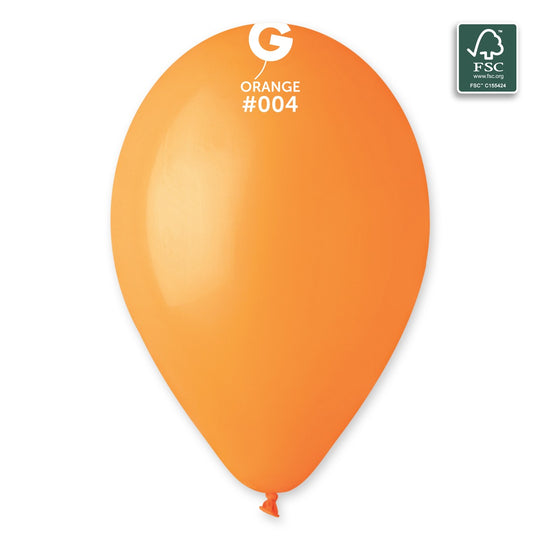 Gemar 13" Orange #004 G120 50pcs Round Balloon — Italian store beauty original 1200px