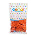 Gemar 13" Orange #004 G120 50pcs Round Balloon — Italian store pack original 1200px
