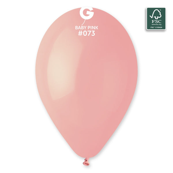 Gemar 13" Baby Pink #073 G120 50pcs Round Balloon — Italian store beauty original 1200px
