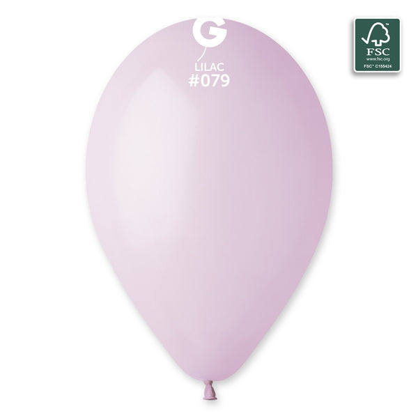 Gemar 13" Lilac #079 G120 50pcs Round Balloon — Italian store beauty original 1200px