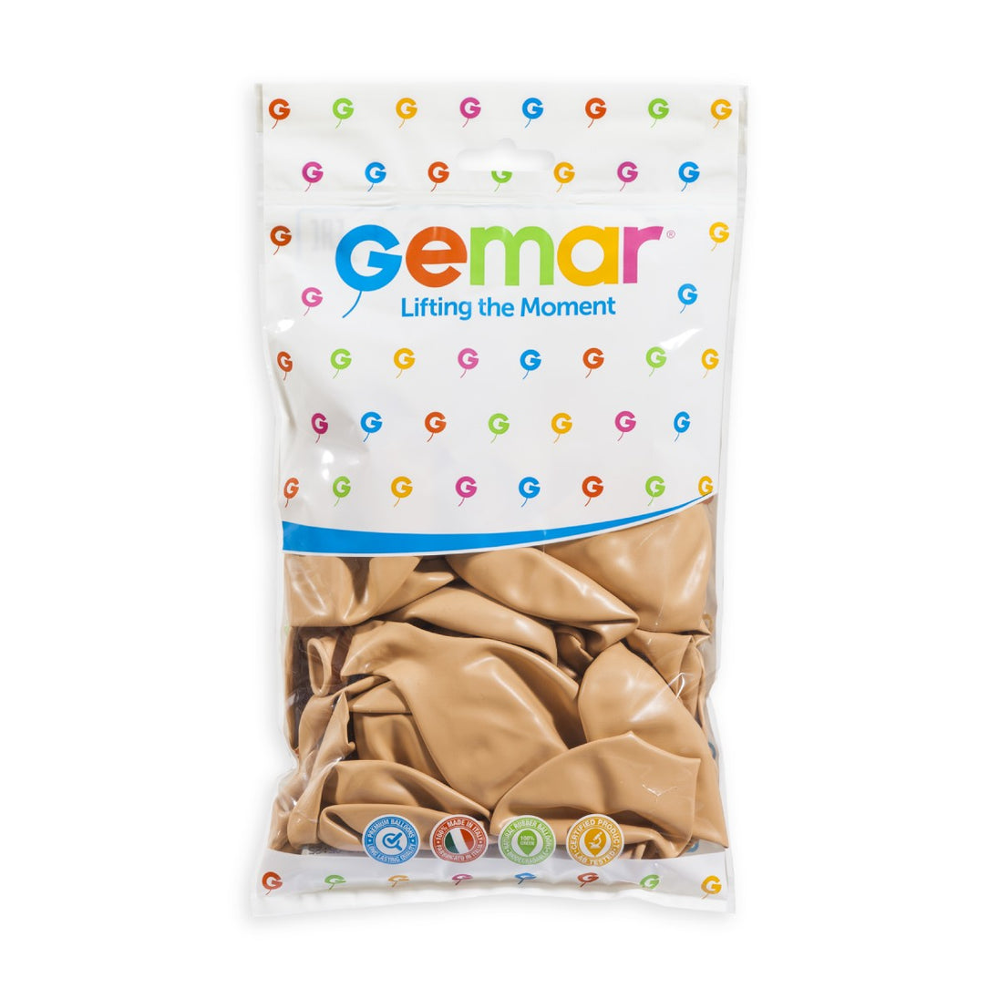 Gemar 13" Blush #069 G120 50pcs Round Balloon — Italian store pack original 1200px