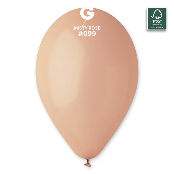 Gemar 13" Misty Rose #099 G120 50pcs Round Balloon — Italian store beauty original 1200px