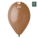Gemar 13" Mocha #076 G120 50pcs Round Balloon — Italian store beauty original 1200px