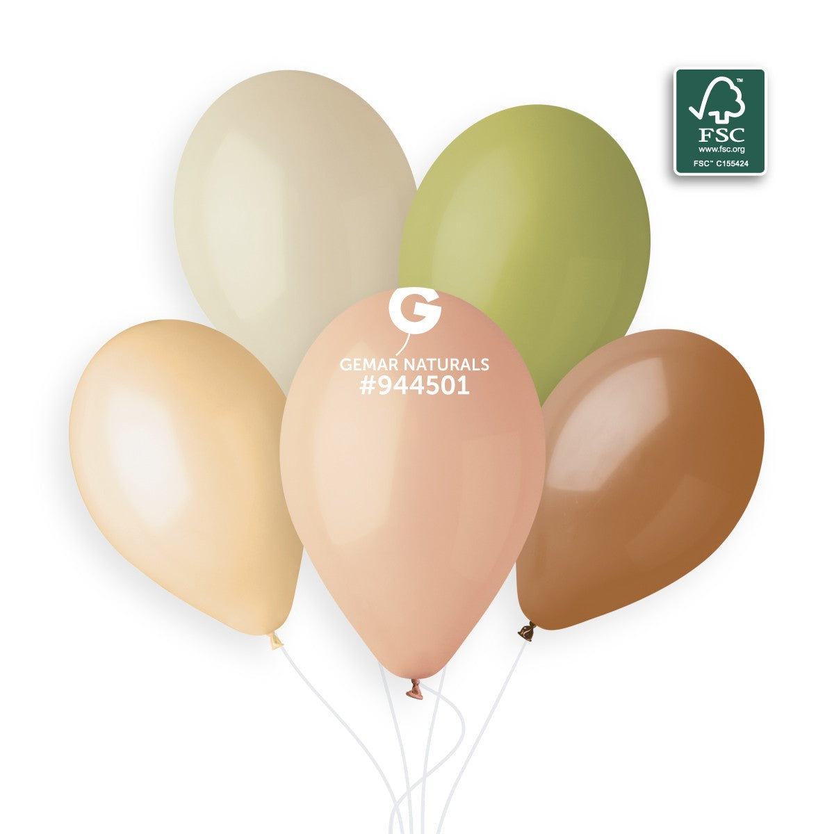 Gemar 13" Naturals #944501 G120 50pcs Round Balloon — Italian store beauty original 1200px