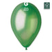 Gemar 13" Metallic Green #037 GM120 50pcs Round Balloon — Italian store beauty original 1200px