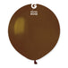 Gemar 19" Brown #048 G19 25pcs Round Balloon — Italian store beauty original 1200px