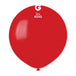 Gemar 19" Red #045 G19 25pcs Round Balloon — Italian store beauty original 1200px