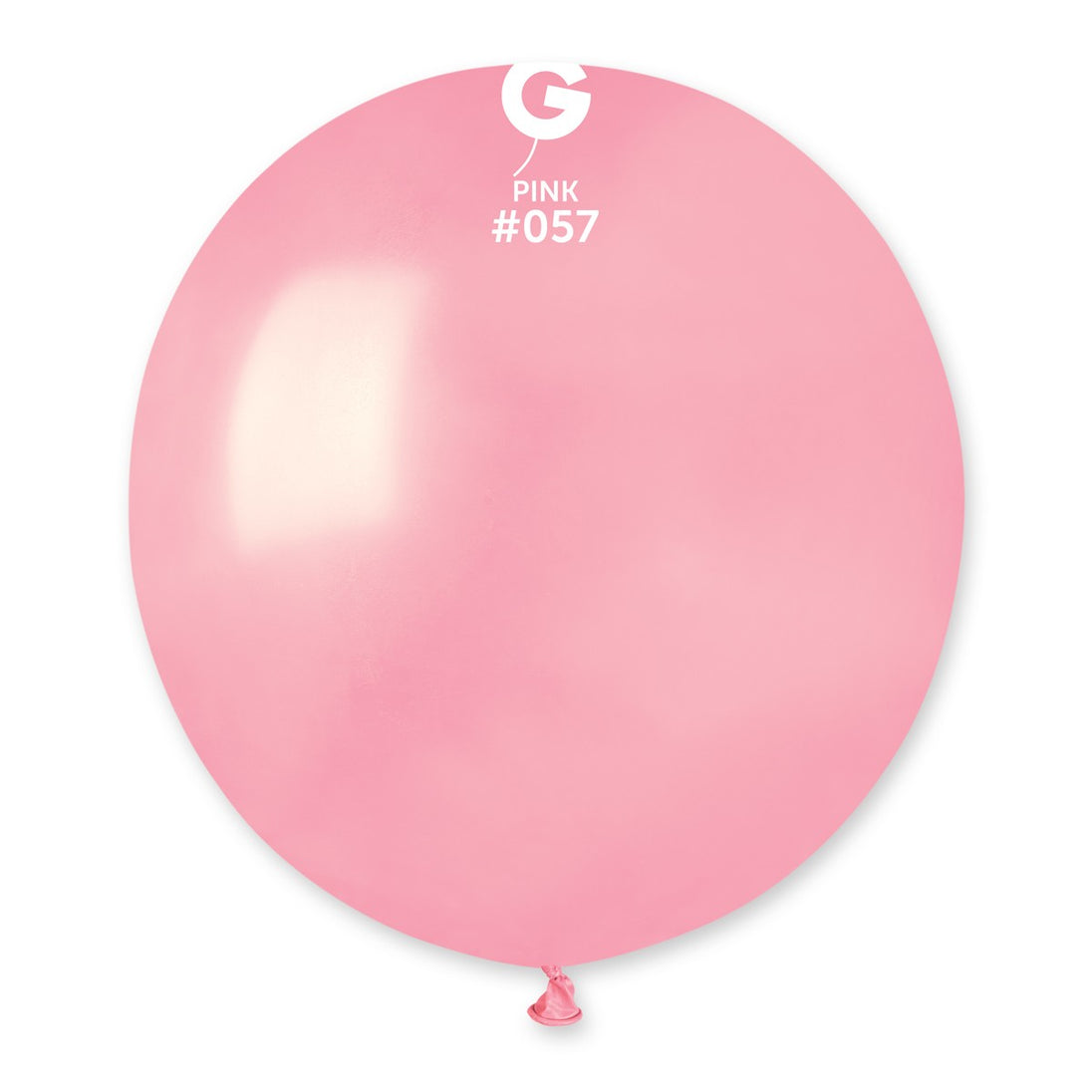 Gemar 19" Pink #057 G19 25pcs Round Balloon — Italian store beauty original 1200px