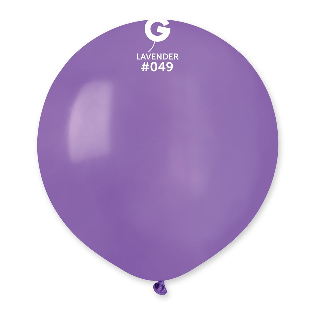 Gemar 19" Lavender #049 G19 25pcs Round Balloon — Italian store beauty original 1200px