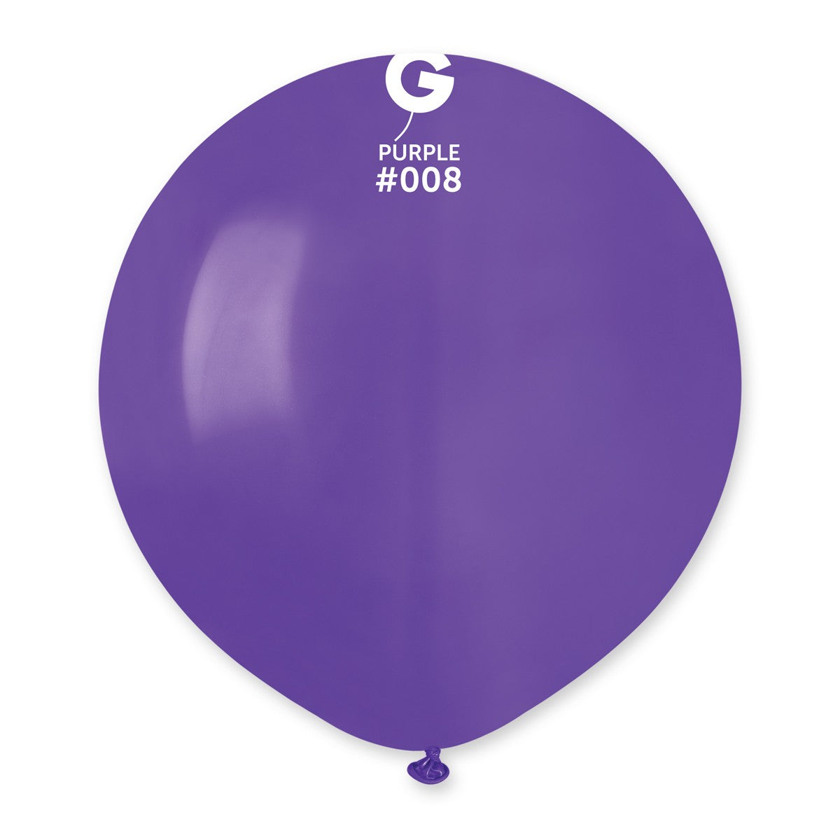 Gemar 19" Purple #008 G19 25pcs Round Balloon — Italian store beauty original 1200px