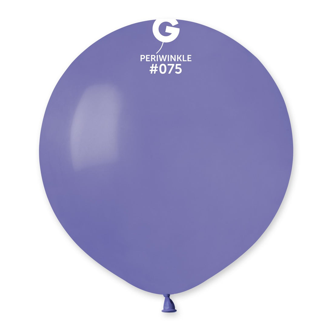 Gemar 19" Periwinkle #075 G19 25pcs Round Balloon — Italian store beauty original 1200px