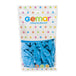 Gemar 19" Light Blue #009 G19 25pcs Round Balloon — Italian store pack original 1200px