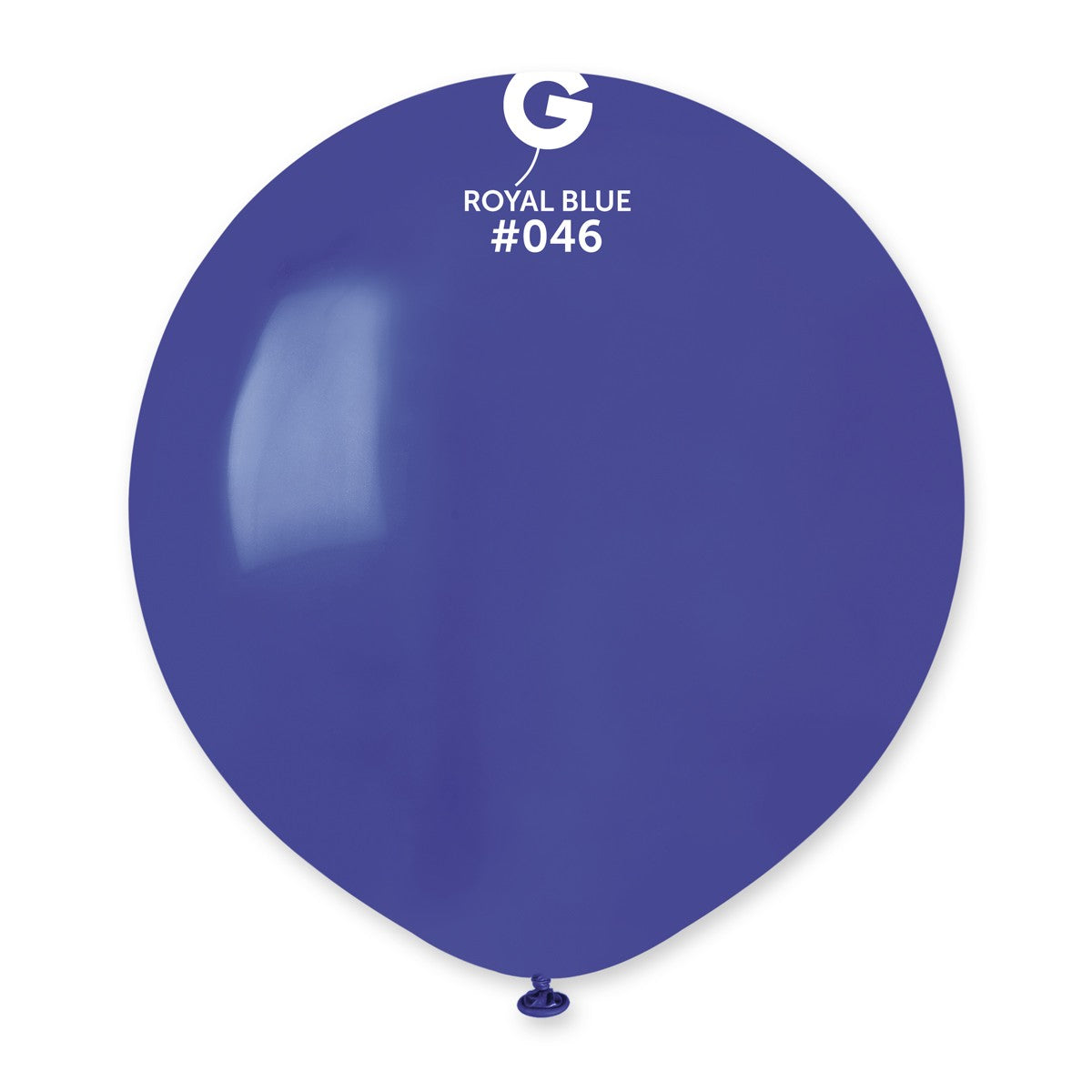 Gemar 19" Royal Blue #046 G19 25pcs Round Balloon — Italian store beauty original 1200px