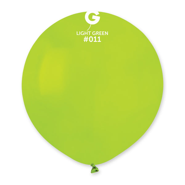 Gemar 19" Light Green #011 G19 25pcs Round Balloon — Italian store beauty original 1200px