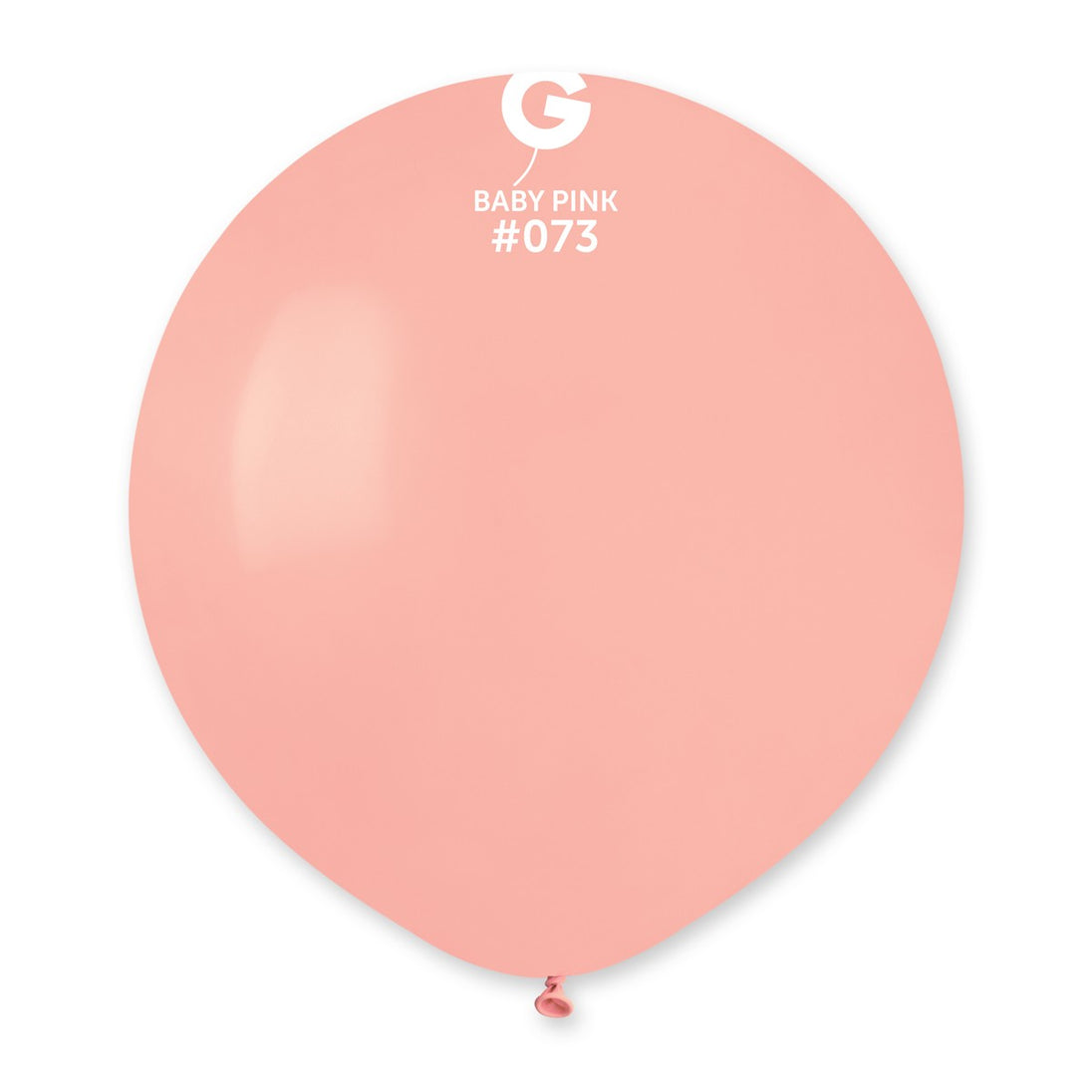 Gemar 19" Baby Pink #073 G19 25pcs Round Balloon — Italian store beauty original 1200px