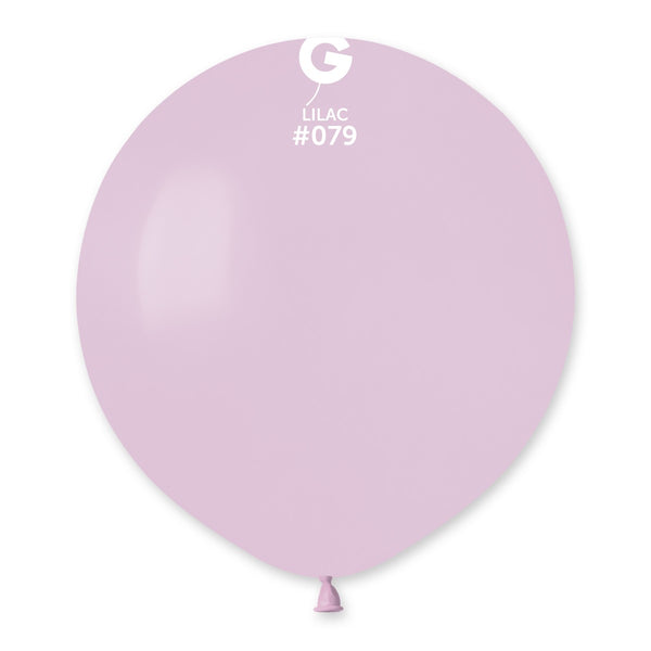 Gemar 19" Lilac #079 G19 25pcs Round Balloon — Italian store beauty original 1200px