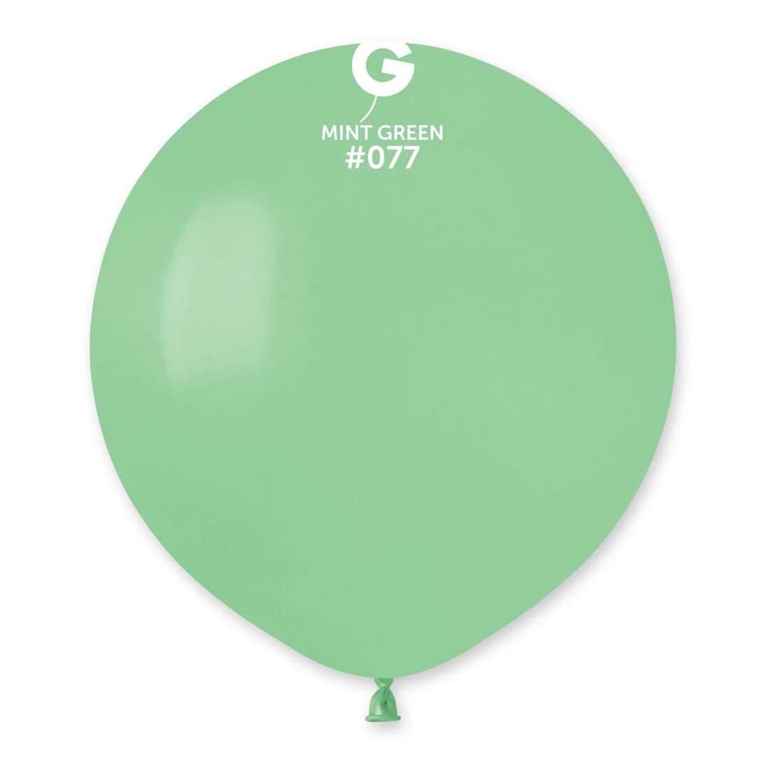 Gemar 19" Mint Green #077 G19 25pcs Round Balloon — Italian store beauty original 1200px
