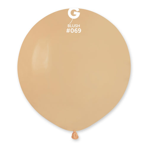 Gemar 19" Blush #069 G19 25pcs Round Balloon — Italian store beauty original 1200px