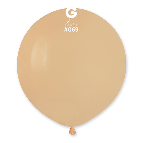 Gemar 19" Blush #069 G19 25pcs Round Balloon — Italian store beauty original 1200px