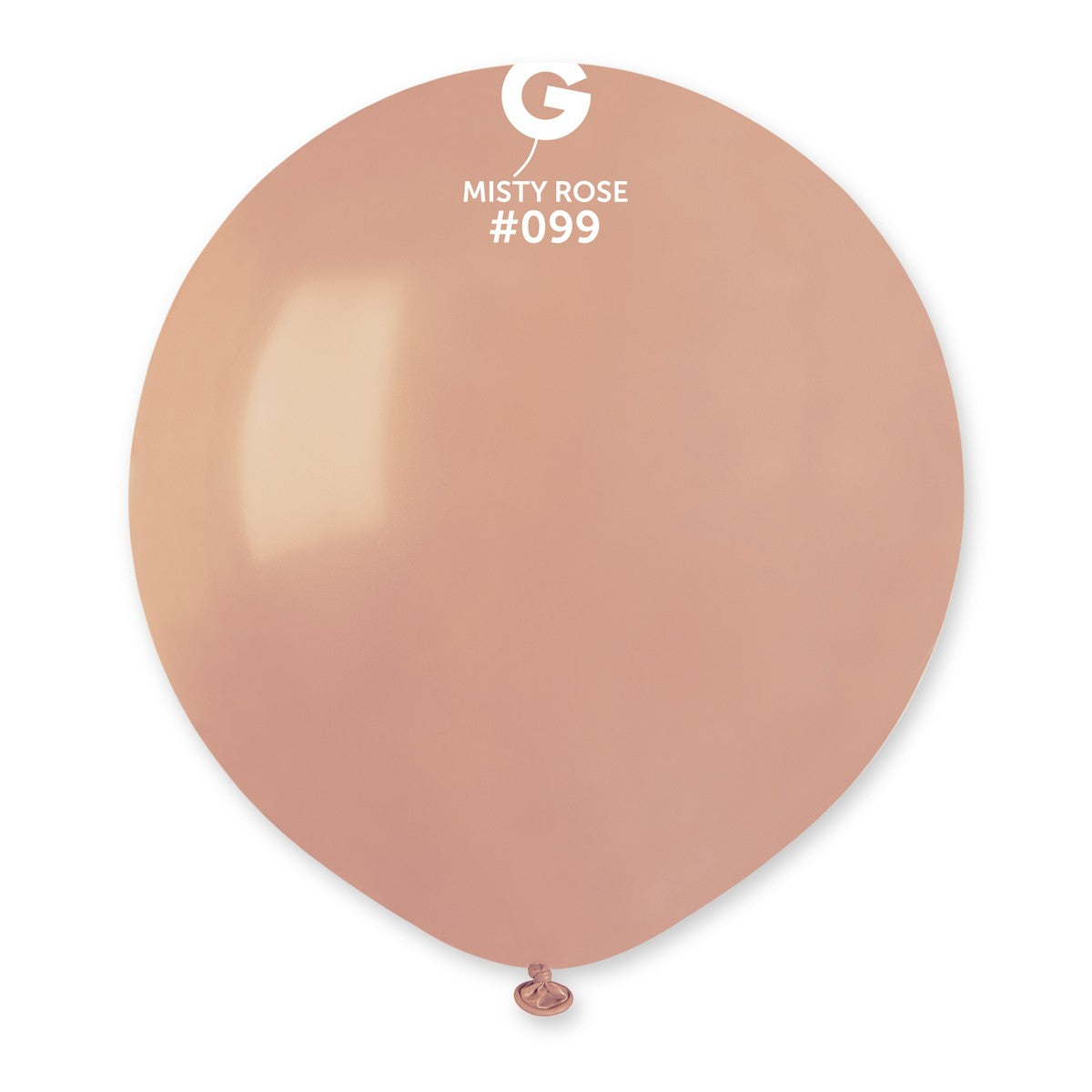 Gemar 19" Misty Rose #099 G19 25pcs Round Balloon — Italian store beauty original 1200px
