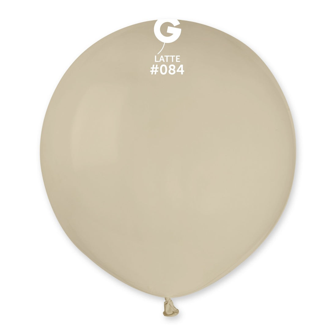 Gemar 19" Naturals #946659 G19 25pcs Round Balloon — Italian store pack original 1200px