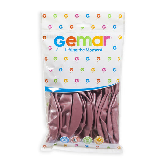 Gemar 19" Metallic Rose Gold #071 GM19 25pcs Round Balloon — Italian store pack original 1200px