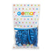 Gemar 19" Metallic Blue #036 GM19 25pcs Round Balloon — Italian store pack original 1200px