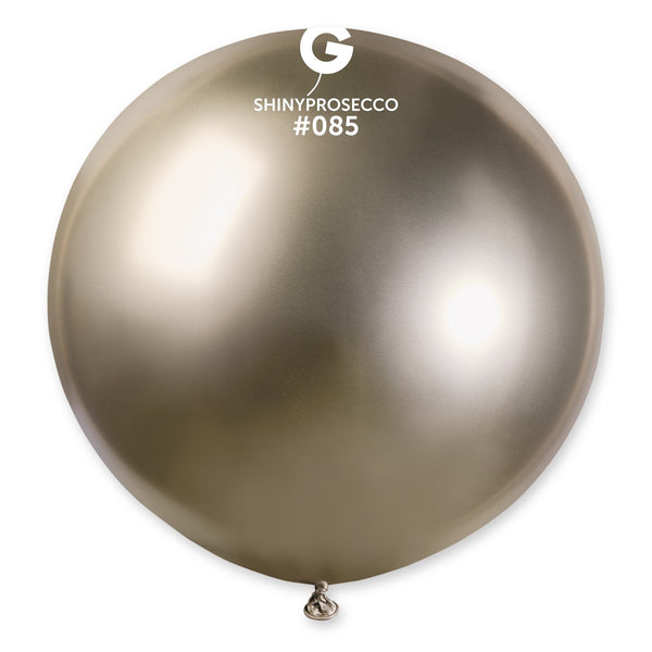 Gemar 31" Shiny Prosecco #085 GB30 1pc Round Balloon — Italian store beauty original 1200px