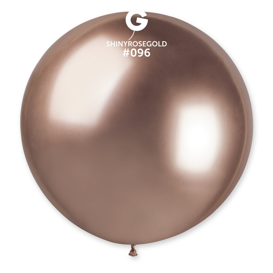 Gemar 31" Shiny Rose Gold #096 GB30 1pc Round Balloon — Italian store beauty original 1200px