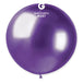 Gemar 31" Shiny Purple #097 GB30 1pc Round Balloon — Italian store beauty original 1200px