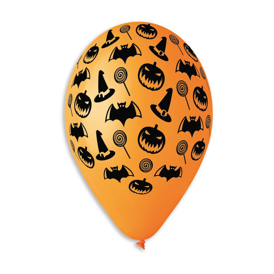 Gemar Pk50 #217 Halloween Texture Round Balloon — Italian store pack original 1200px