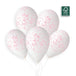 Gemar 13" White / Pink Marble #1255 GS120 50pcs Round Balloon — Italian store beauty original 1200px
