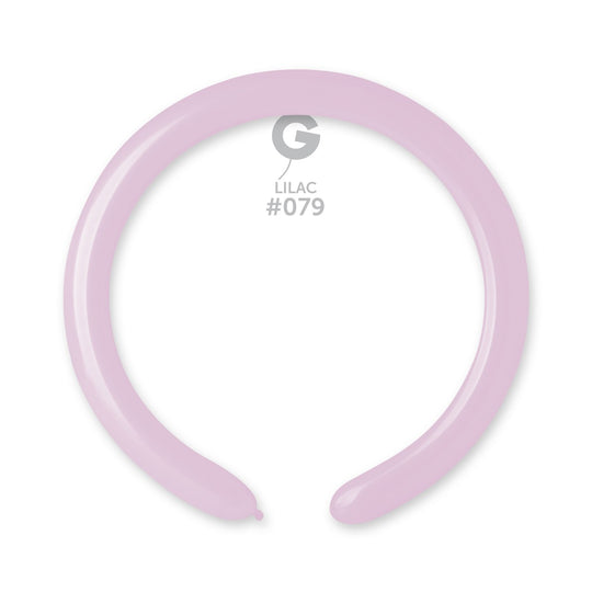 Gemar 2" Lilac #079 D4 100pcs Modelling Balloons — Italian store beauty original 1200px