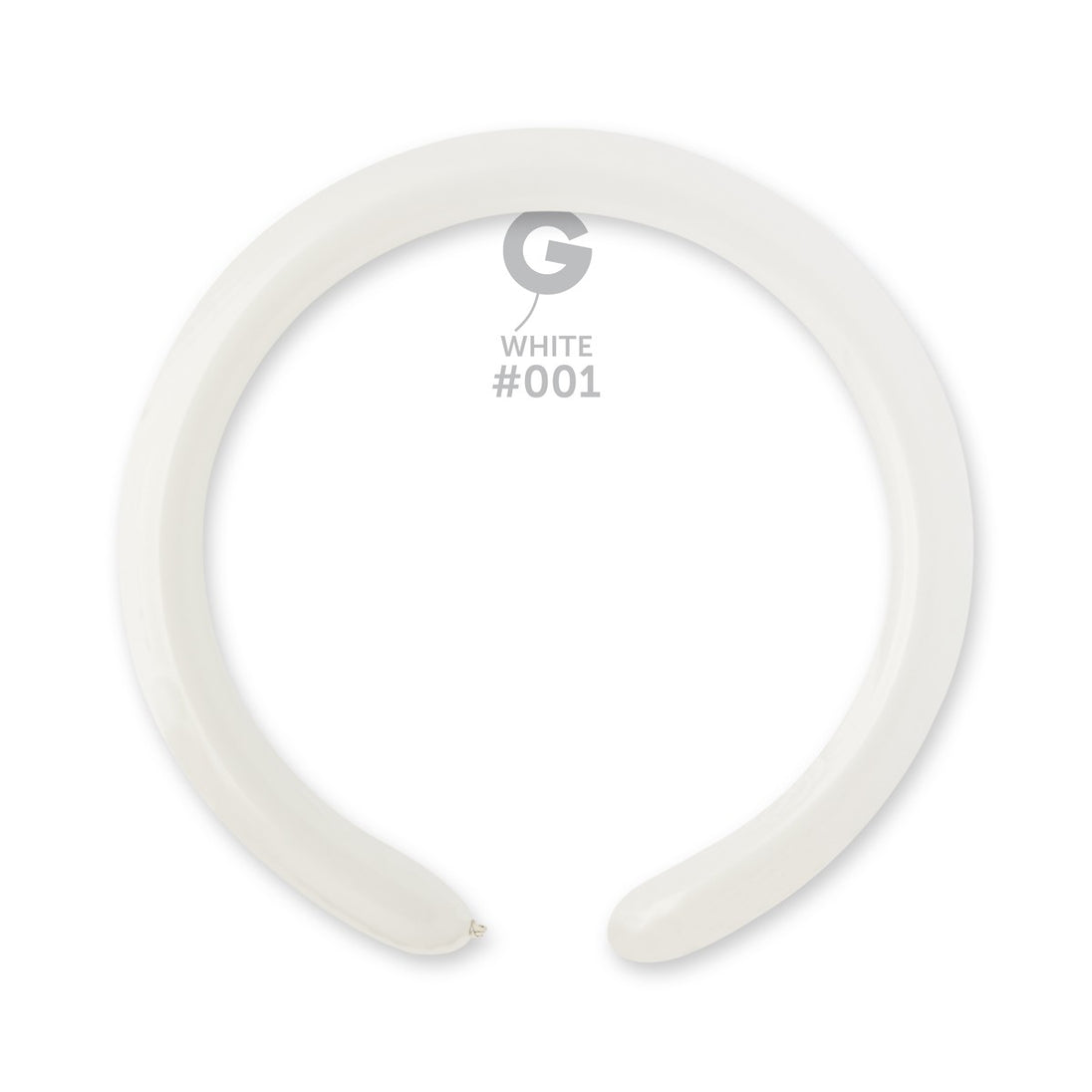 Gemar 2" White #001 D4 100pcs Modelling Balloons — Italian store beauty original 1200px