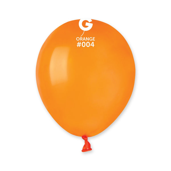 Gemar 5" Orange #004 A50 50pcs Round Balloon — Italian store beauty original 1200px