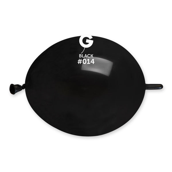 Gemar 6" Black #014 GL6 100pcs Link Balloons — Italian store beauty original 1200px