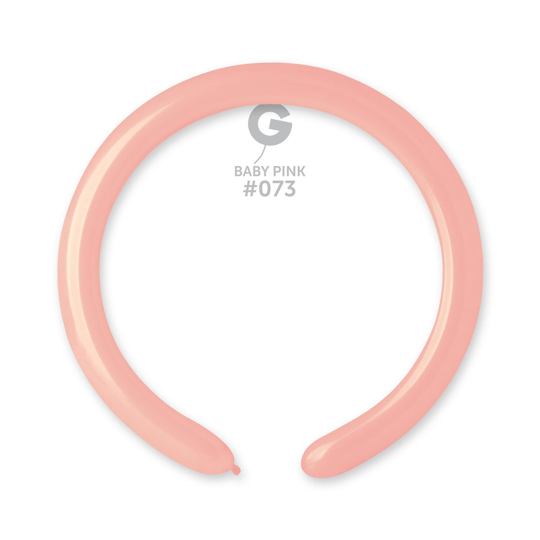 Gemar 2" Baby Pink #073 D4 100pcs Modelling Balloons — Italian store beauty original 1200px