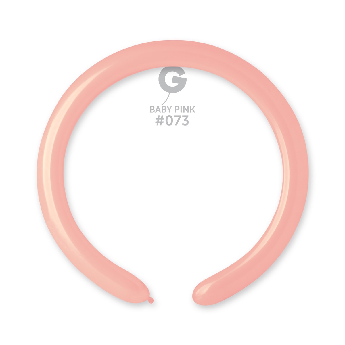 Gemar 2" Baby Pink #073 D4 100pcs Modelling Balloons — Italian store beauty original 1200px