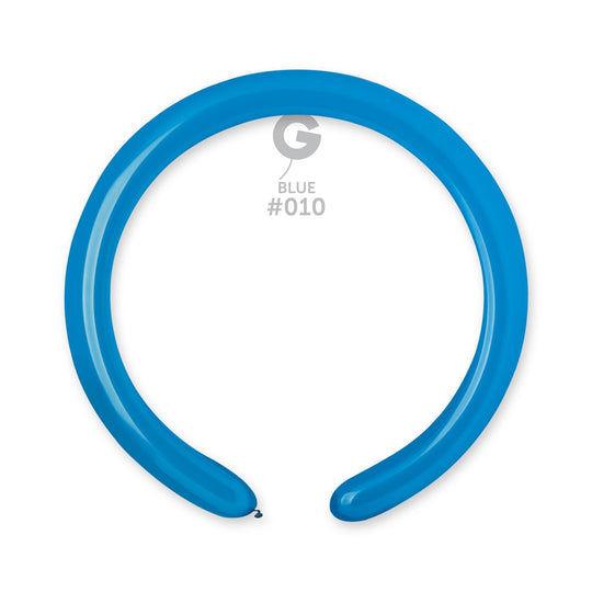 Gemar 2" Blue #010 D4 100pcs Modelling Balloons — Italian store beauty original 1200px