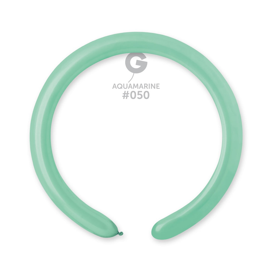 Gemar 2" Aquamarine #050 D4 100pcs Modelling Balloons — Italian store beauty original 1200px